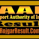 Airport Authority of India AAI Result 2025